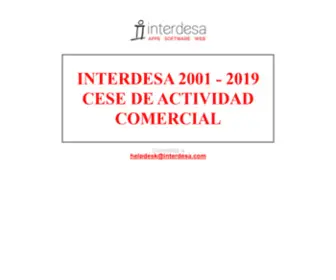 Interdesa.com(Interdesa) Screenshot