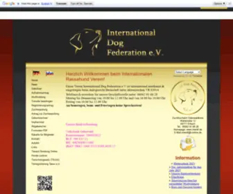 Interdf.de(Hundeverein Hessen) Screenshot