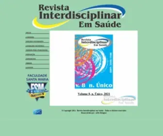 Interdisciplinaremsaude.com.br(Revista Interdisciplinar em Saúde) Screenshot