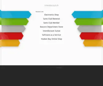 Interdiscout.ch(See related links to what you are looking for) Screenshot