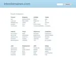 InterDomaines.com Screenshot