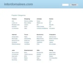 InterDomaines.com(红彩会) Screenshot