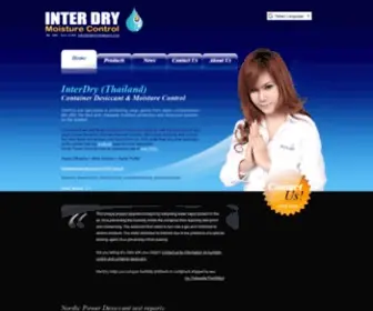 Interdrythailand.com(Specialists in moisture protection) Screenshot