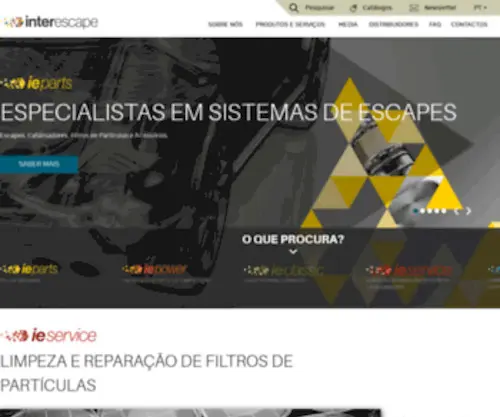 Interescape.com(Home) Screenshot