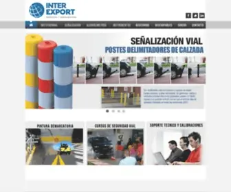 Interexport.com.ar(Medición y Señalización) Screenshot