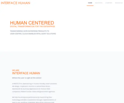 Interfacehuman.com(Interfacehuman) Screenshot