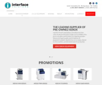 Interfaceprinters.com(Interface Printers) Screenshot