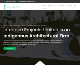 Interfaceprojectsltd.com(Build company) Screenshot