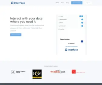 Interface.re(Home) Screenshot