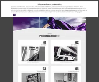 Interfahnen.com(Werbefahnen online kaufen) Screenshot