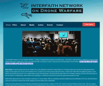 Interfaithdronenetwork.org(Drone Warfare) Screenshot