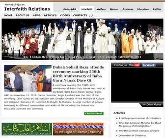 Interfaithrelations.com(Interfaith Relations) Screenshot