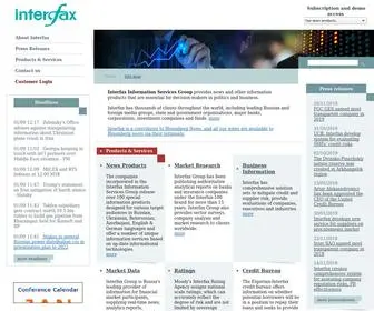 Interfax.com(Interfax) Screenshot