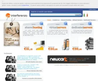 Interferenza.net(Web hosting) Screenshot