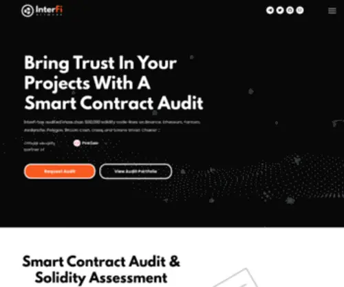 Interfi.network(Comprehensive Smart Contract Audits & Solidity Analysis) Screenshot