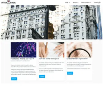 Interfinbrok.ro(Interfinbrok Corporation) Screenshot