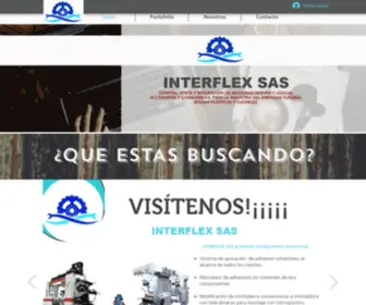 Interflexsas.net(Mantenimiento De Maquinas Flexograficas) Screenshot