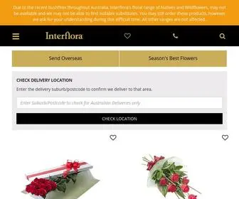 Interflora.com.au(Same Day Flower Delivery) Screenshot