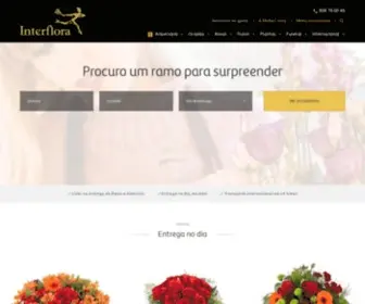 Interflora.pt(Líder em venda de flores online) Screenshot