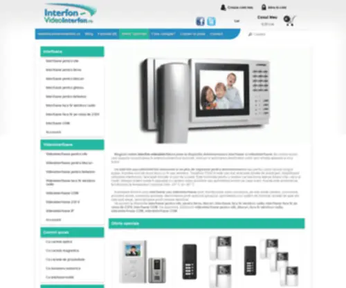 Interfon-Videointerfon.ro(Interfon Videointerfon Bucuresti) Screenshot