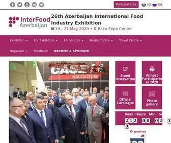 Interfood.az(InterFood Azerbaijan I International Food Industry Exhibition) Screenshot