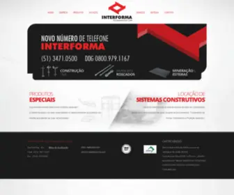 Interforma.com(Interforma Equipamentos Ltda) Screenshot