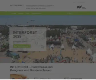 Interforst.com(INTERFORST) Screenshot