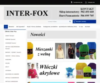 Interfox.com.pl(Oferujemy produkty wysokiej jakości w niskich cenach) Screenshot