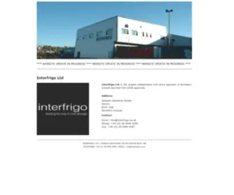 Interfrigo.com(Coldstore) Screenshot