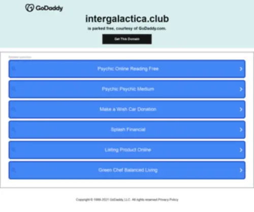 Intergalactica.club(Intergalactica club) Screenshot