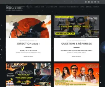 Intergalactiques.net(Les 10e Intergalactiques de Lyon) Screenshot