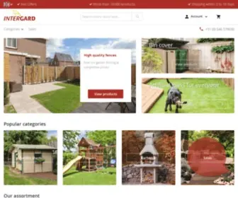 Intergardshop.co.uk(Intergard) Screenshot