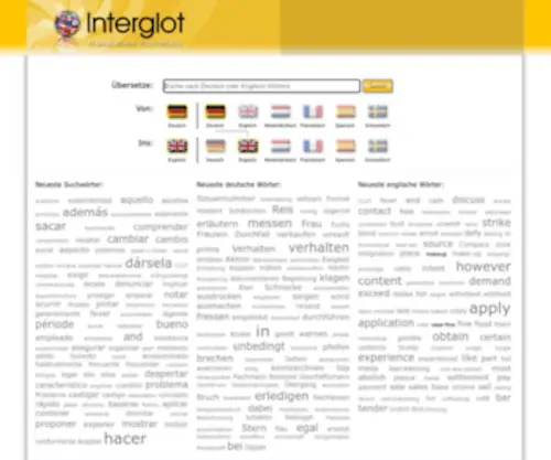 Interglot.de(Interglot Translation Dictionary) Screenshot