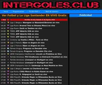 Intergoles.club(Fútbol en vivo) Screenshot