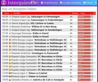 Intergolestv.com(Pirlo TV) Screenshot