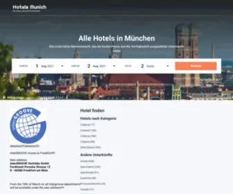 Intergroove.de(Alle Hotels in München) Screenshot