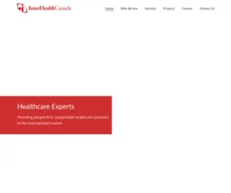 Interhealthcanada.com(InterHealth Canada) Screenshot