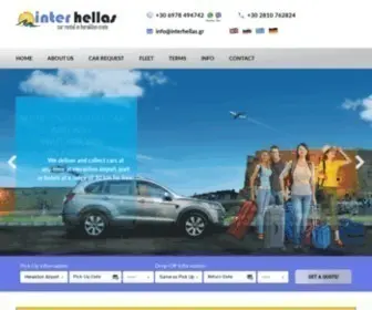 Interhellas.gr(Car Rental Heraklion) Screenshot
