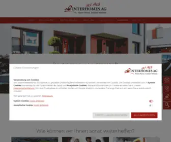 Interhomes.de(Bauträger aus Leidenschaft) Screenshot