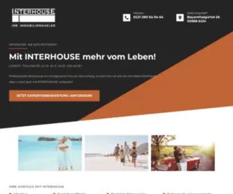 Interhouse-Verkaufen.de(INTERHOUSE verkauft Ihre Immobilie) Screenshot