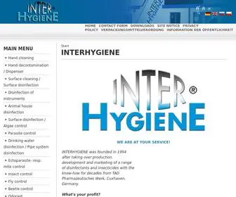 Interhygiene.de(Interhygiene) Screenshot