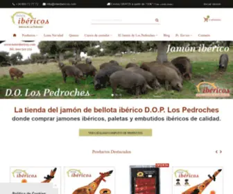 Interibericos.com(Comprar Jamon iberico puro de bellota D.O) Screenshot