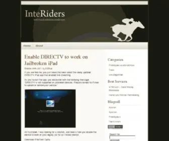 Interiders.com Screenshot