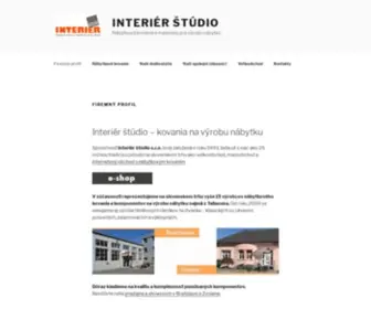 Interierstudio.sk(Interiér štúdio s.r.o) Screenshot