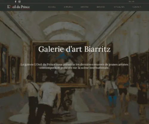 Interieur.com(Galerie L'oeil du Prince) Screenshot