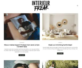 Interieurfreak.nl(Wij zijn gek op interieur en accessoires) Screenshot