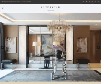 Interieurlondon.com(Intérieur London) Screenshot