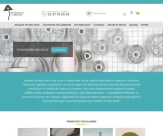 Interieurlumiere.com(Intérieur) Screenshot