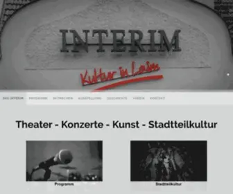 Interim-Kultur.de(Das Interim) Screenshot