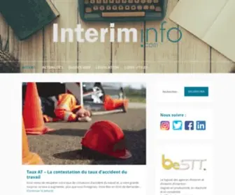 Interiminfo.com(Intérim Info) Screenshot